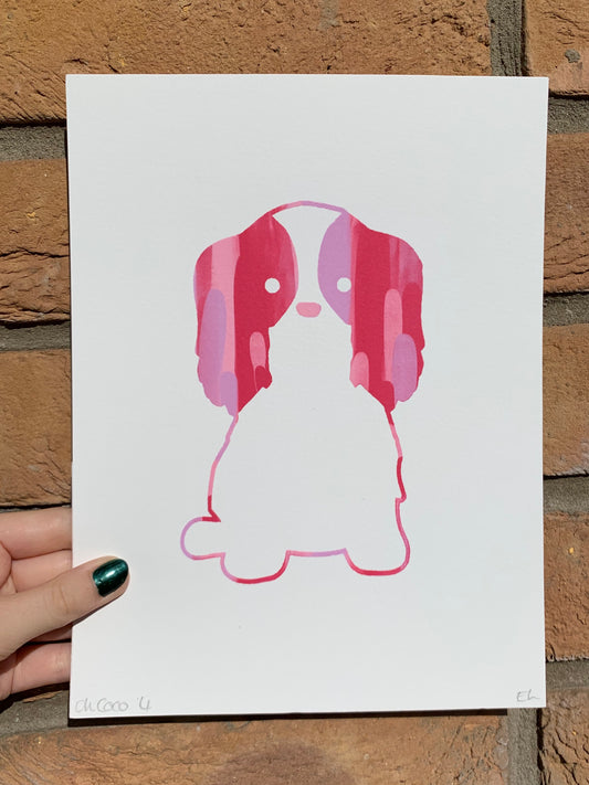 Coco Screen-Print Unique Artwork 17