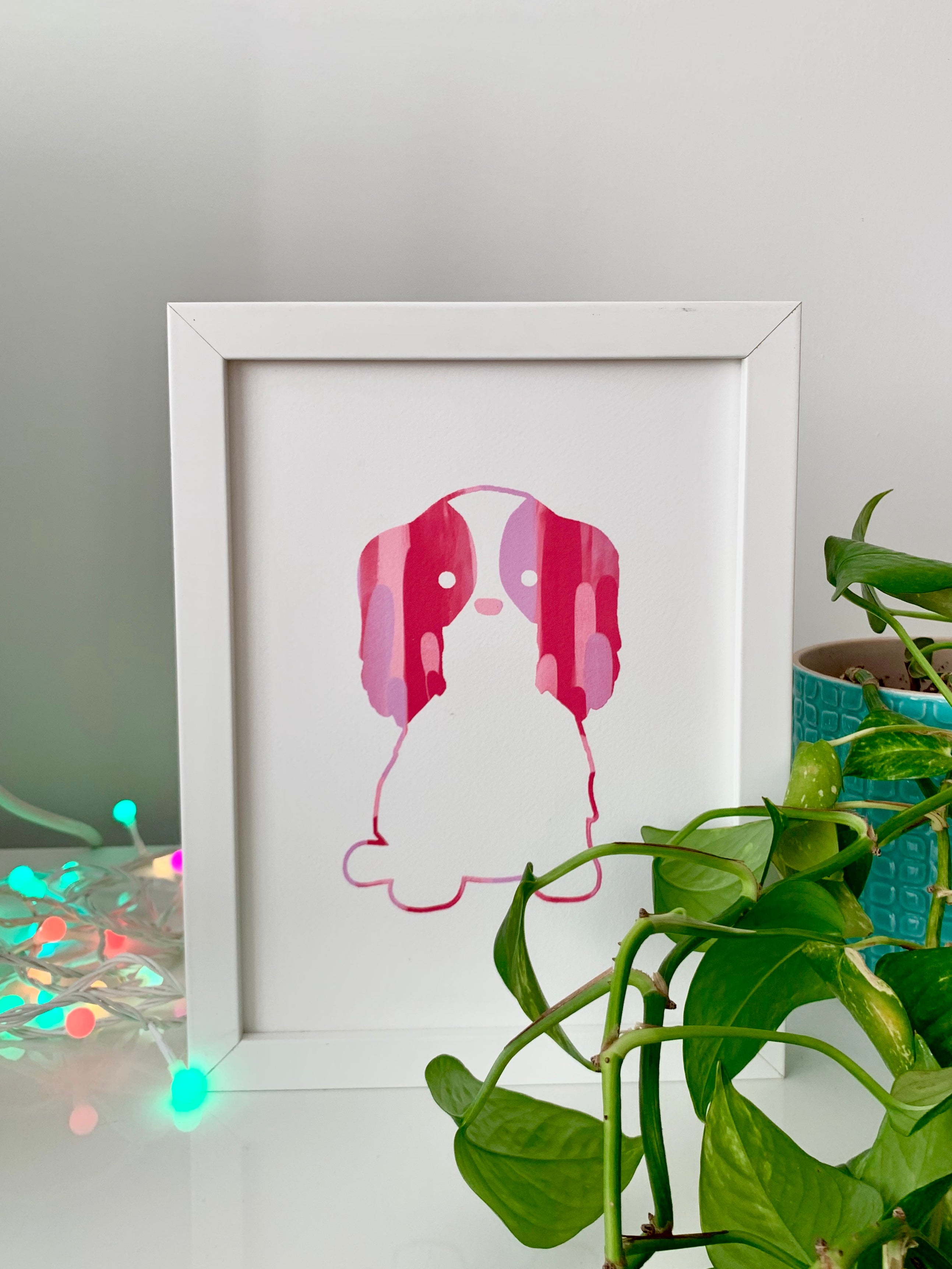 Coco Screen-Print Unique Artwork