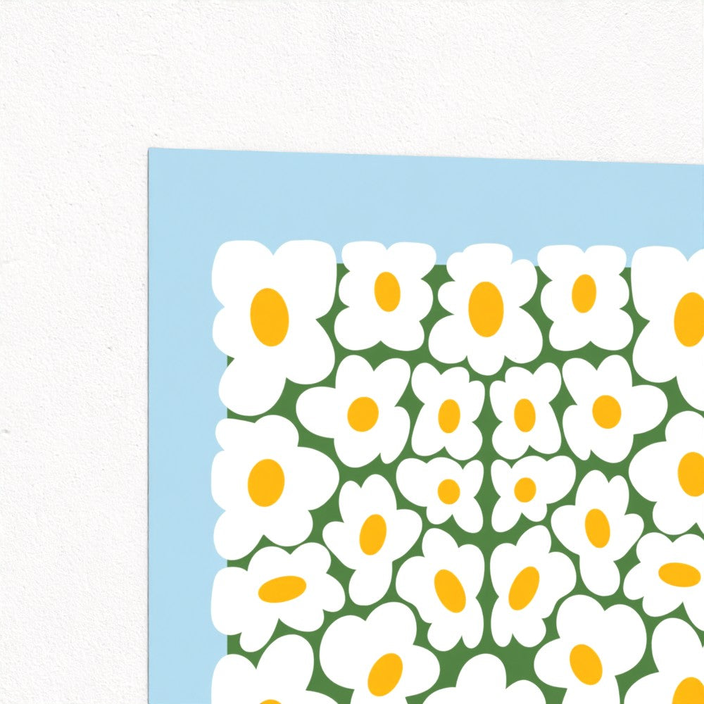 Field of Daisies Giclee Art Print