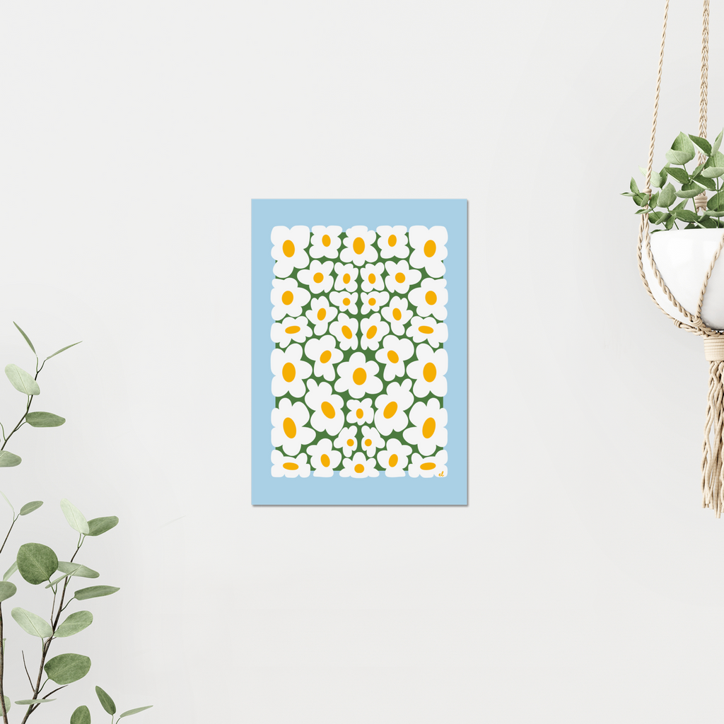 Field of Daisies Giclee Art Print