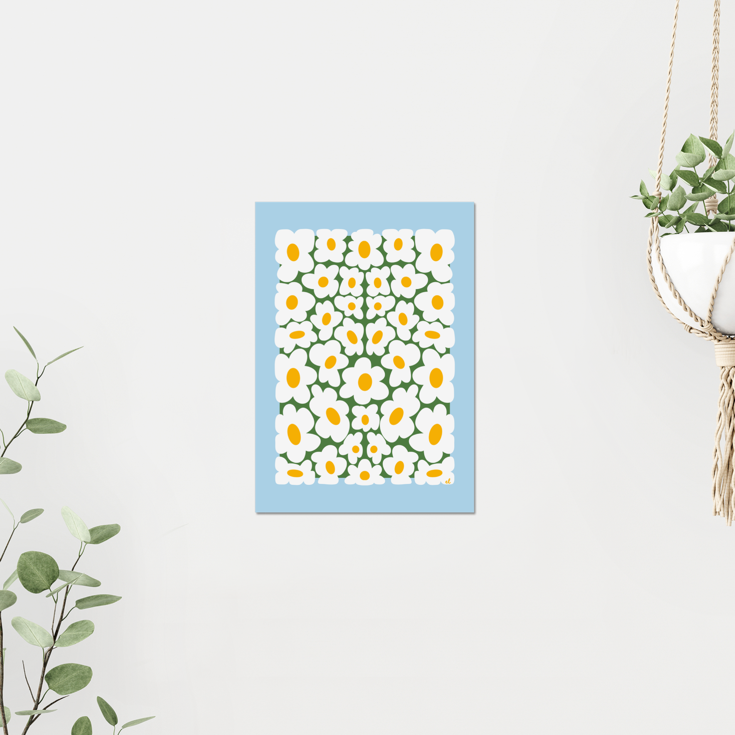 Field of Daisies Giclee Art Print