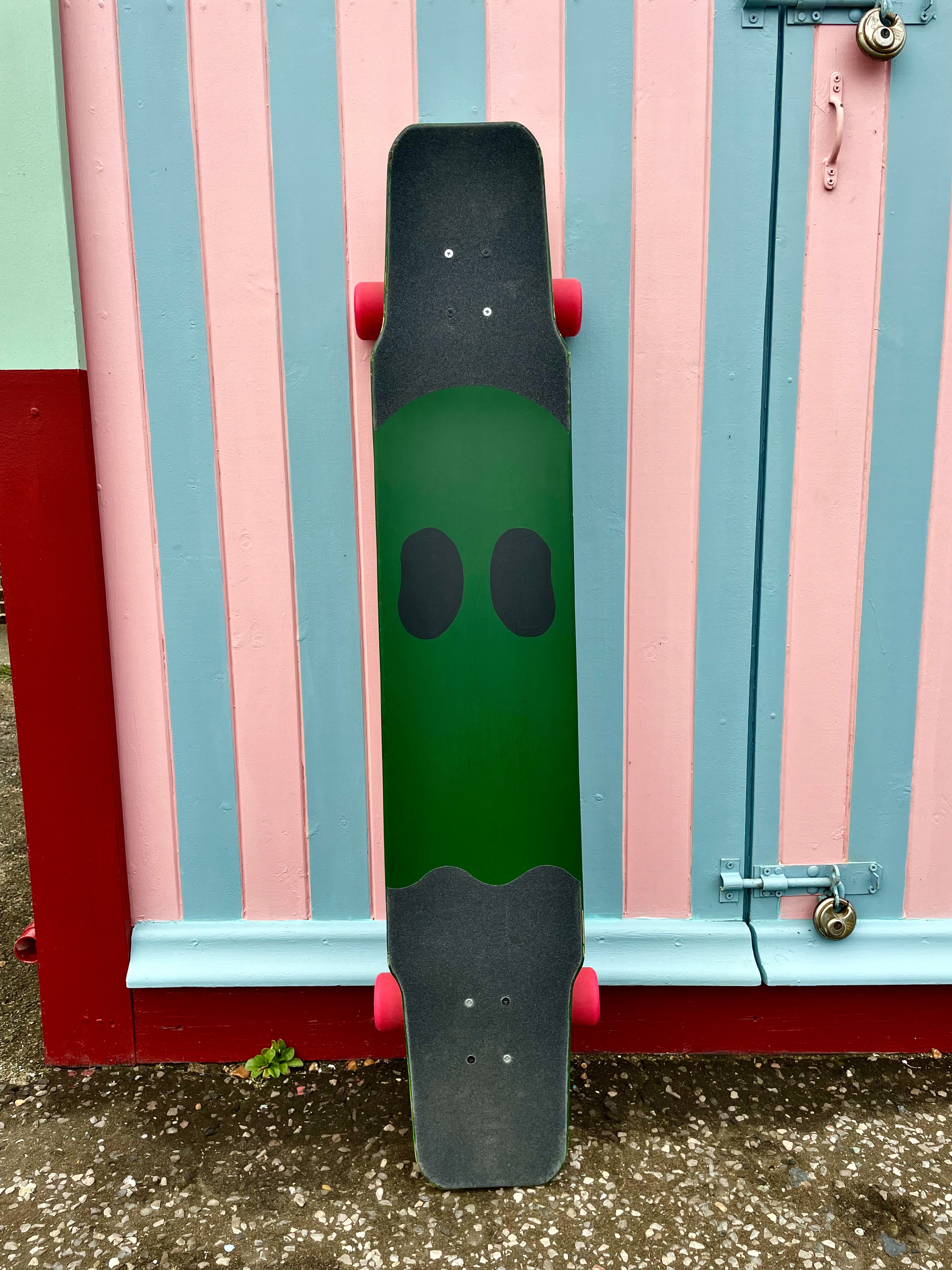 Gardening Ghouls Painted Skateboard