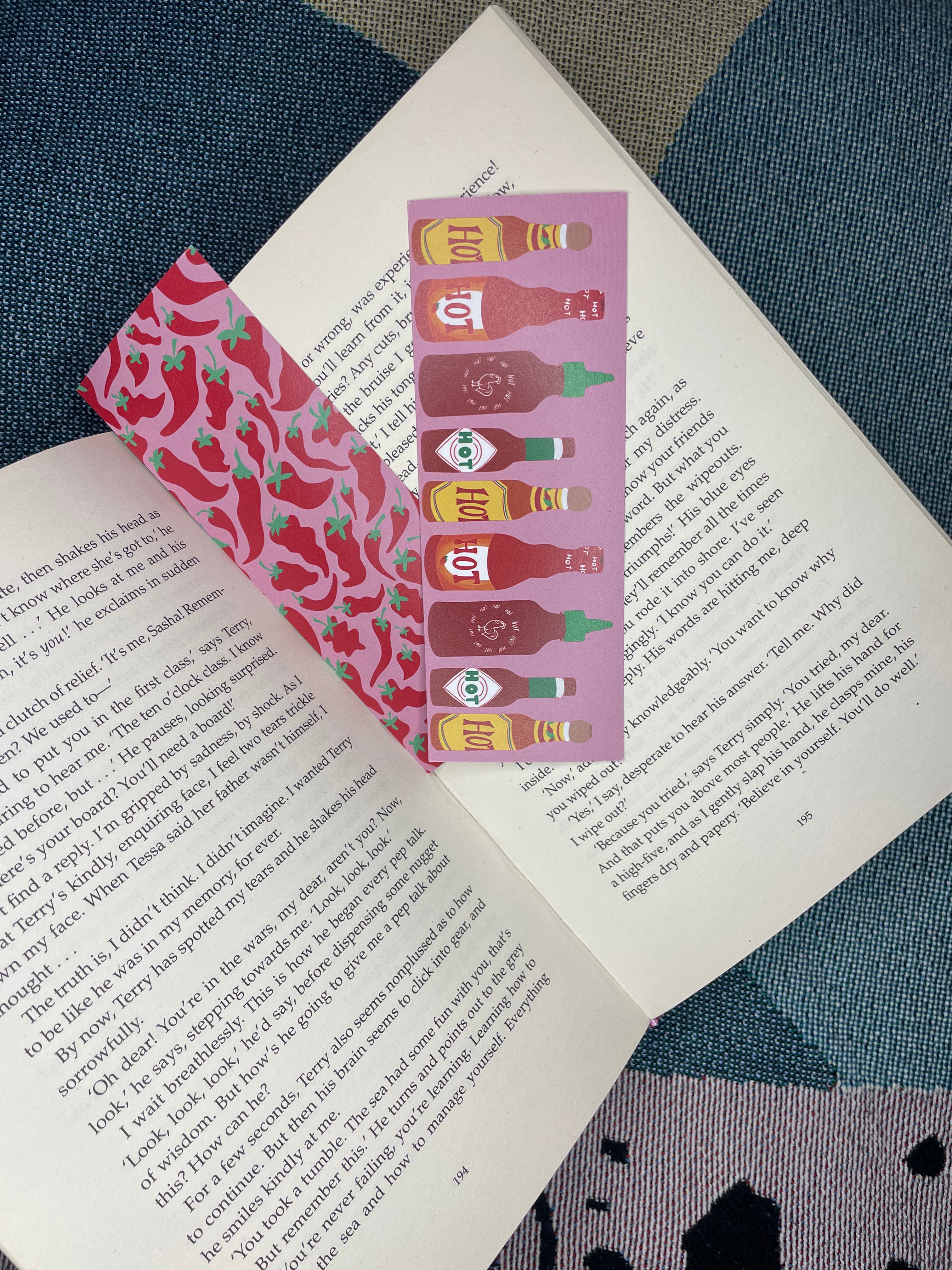 The Spicy Bookmark Set