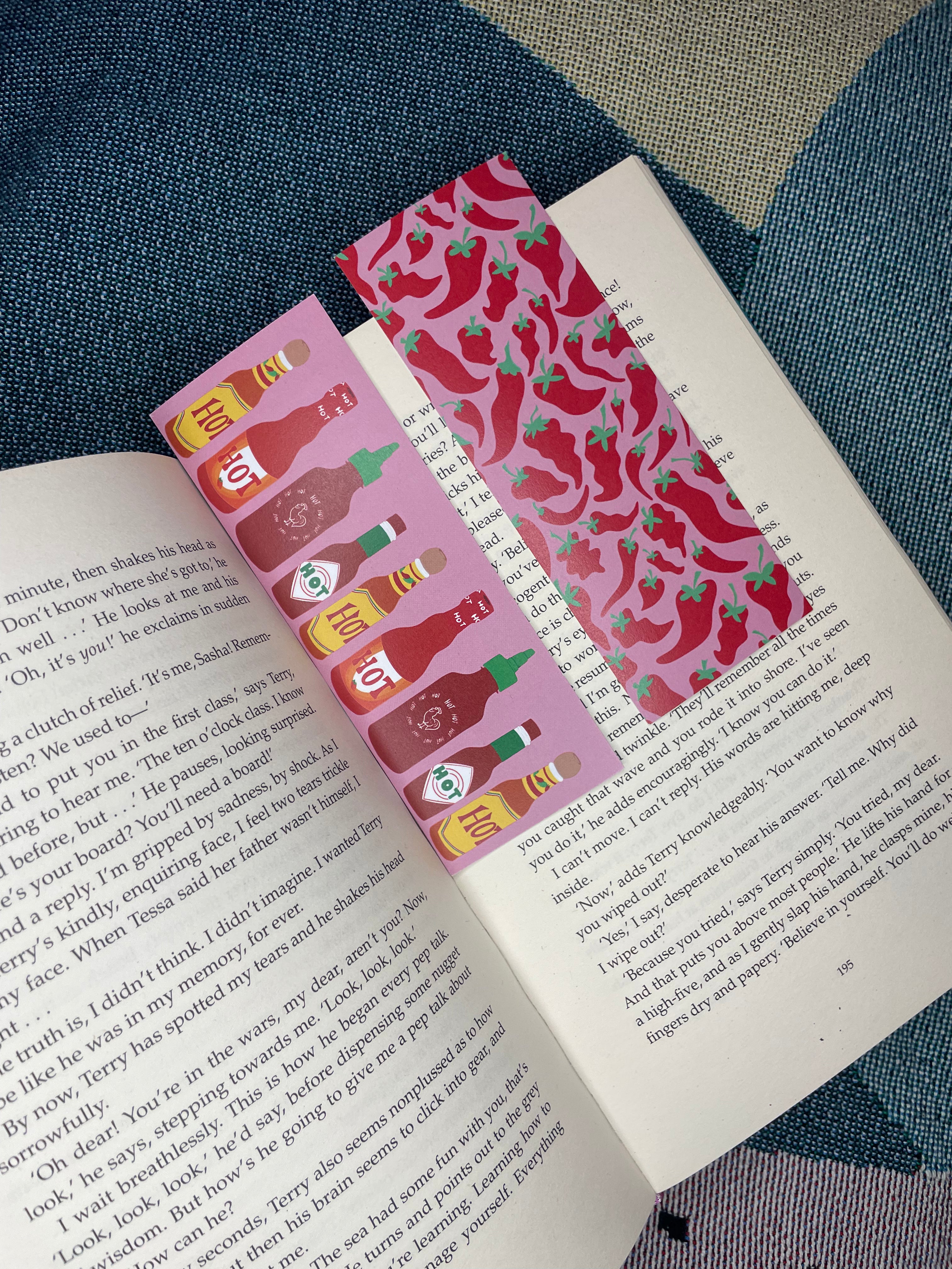 The Spicy Bookmark Set