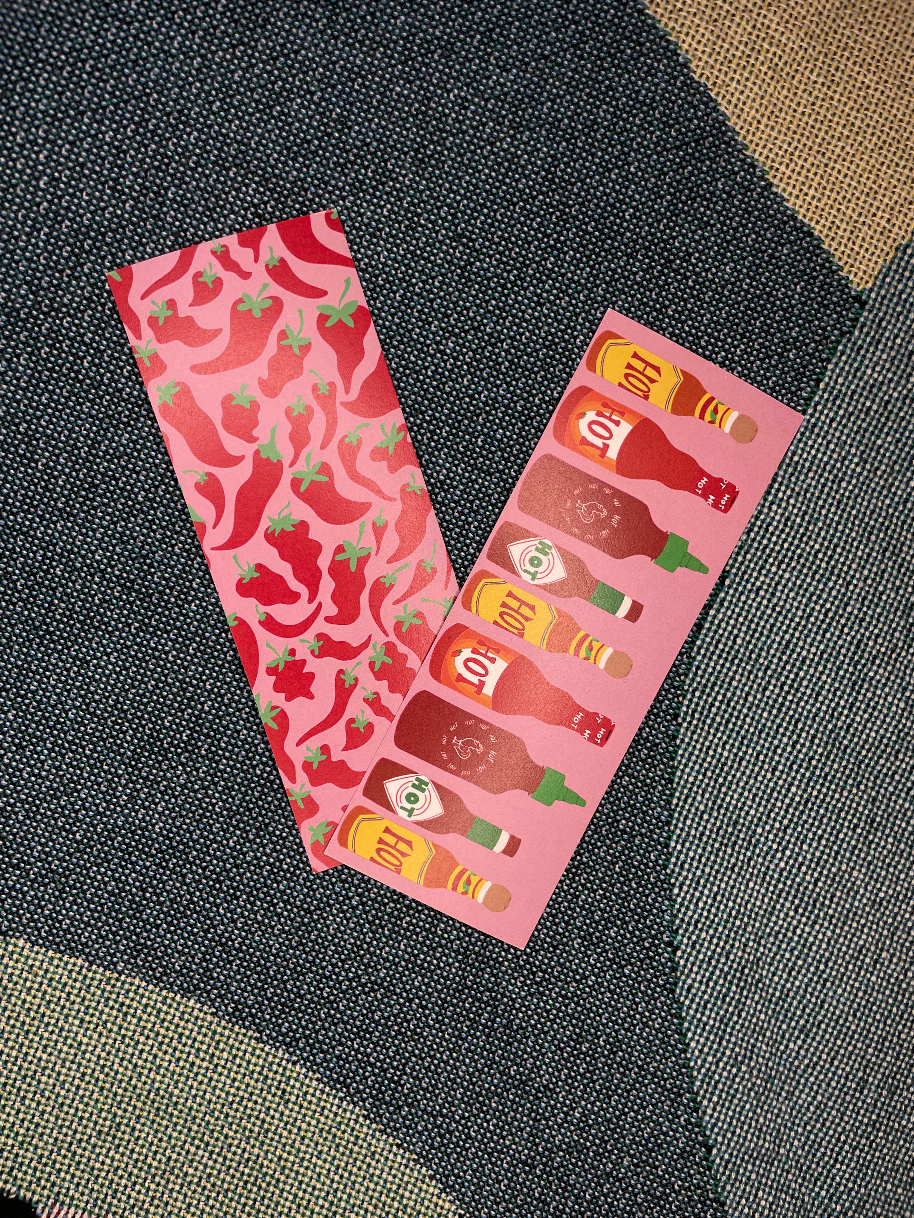 The Spicy Bookmark Set