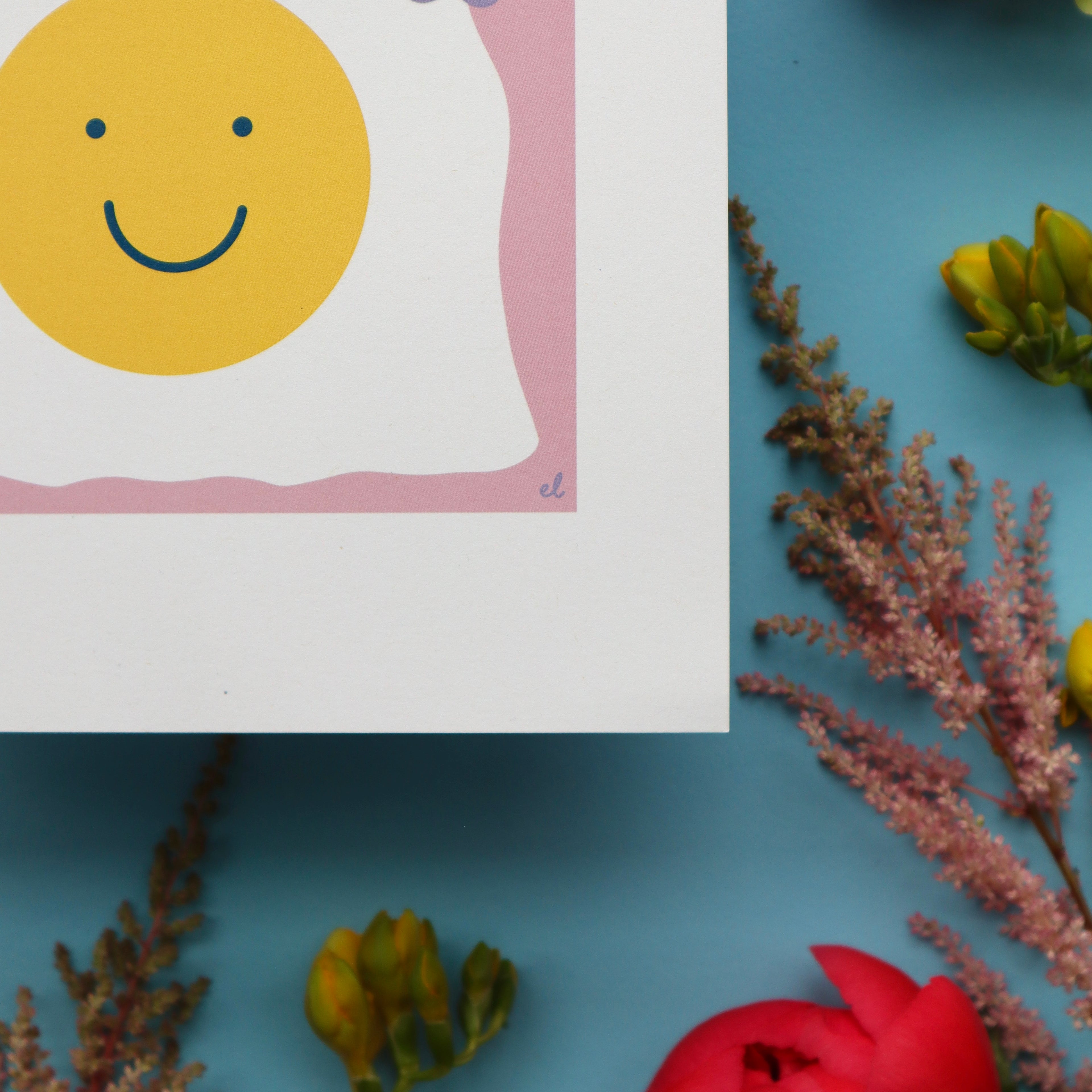 I Bought You These Flowers Giclee Art Print