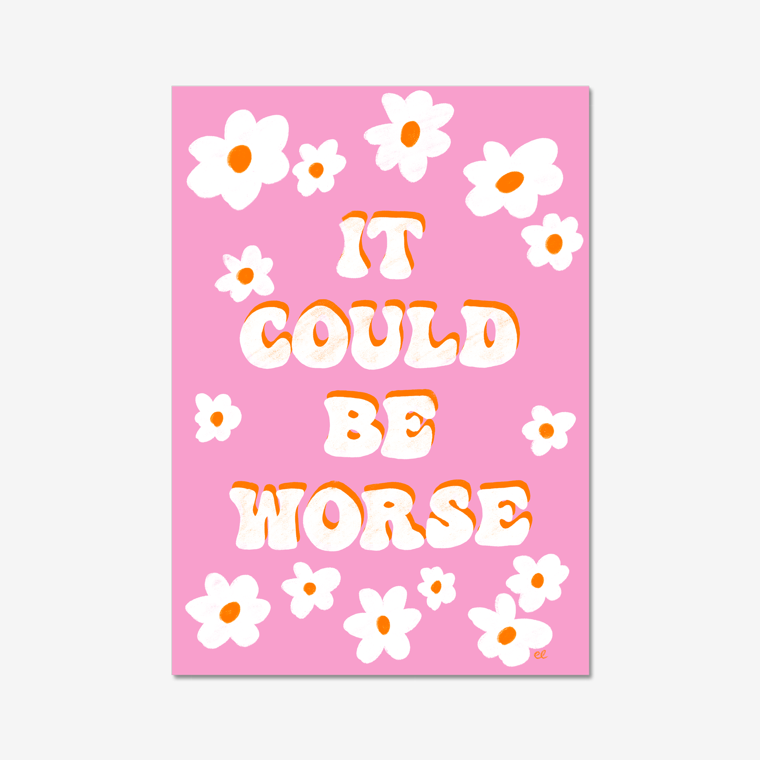 It Could Be Worse Giclee Art Print