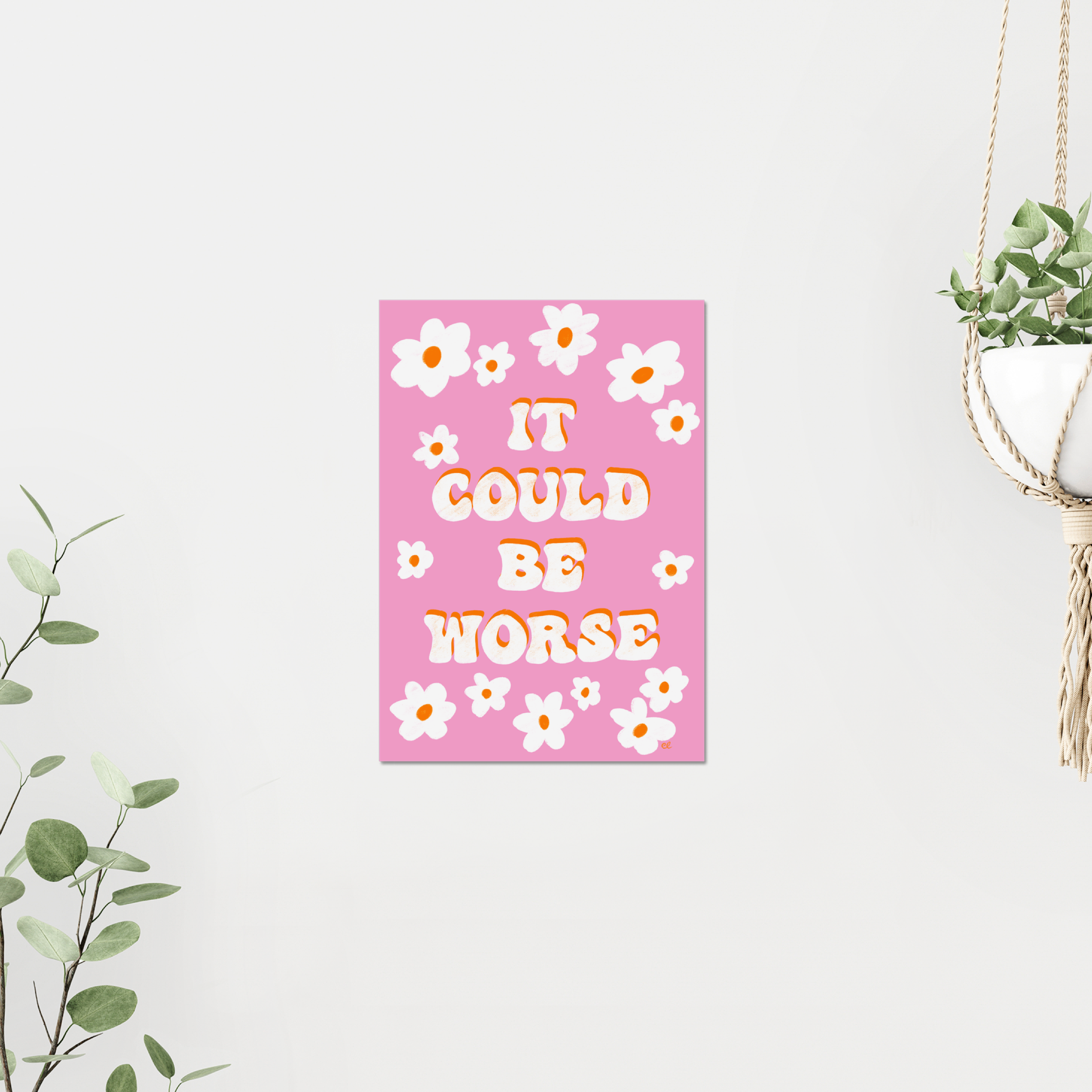 It Could Be Worse Giclee Art Print