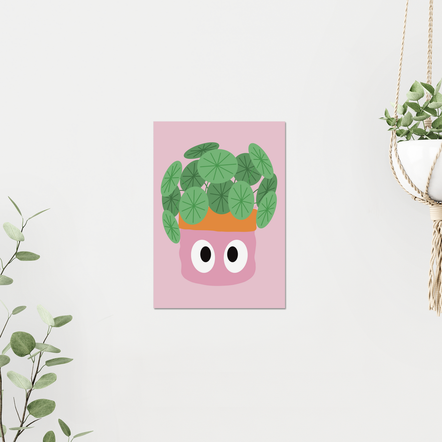 Planty Peepers Giclee Art Print