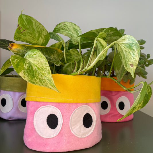 Planty Peepers Handmade Plant Pot 13