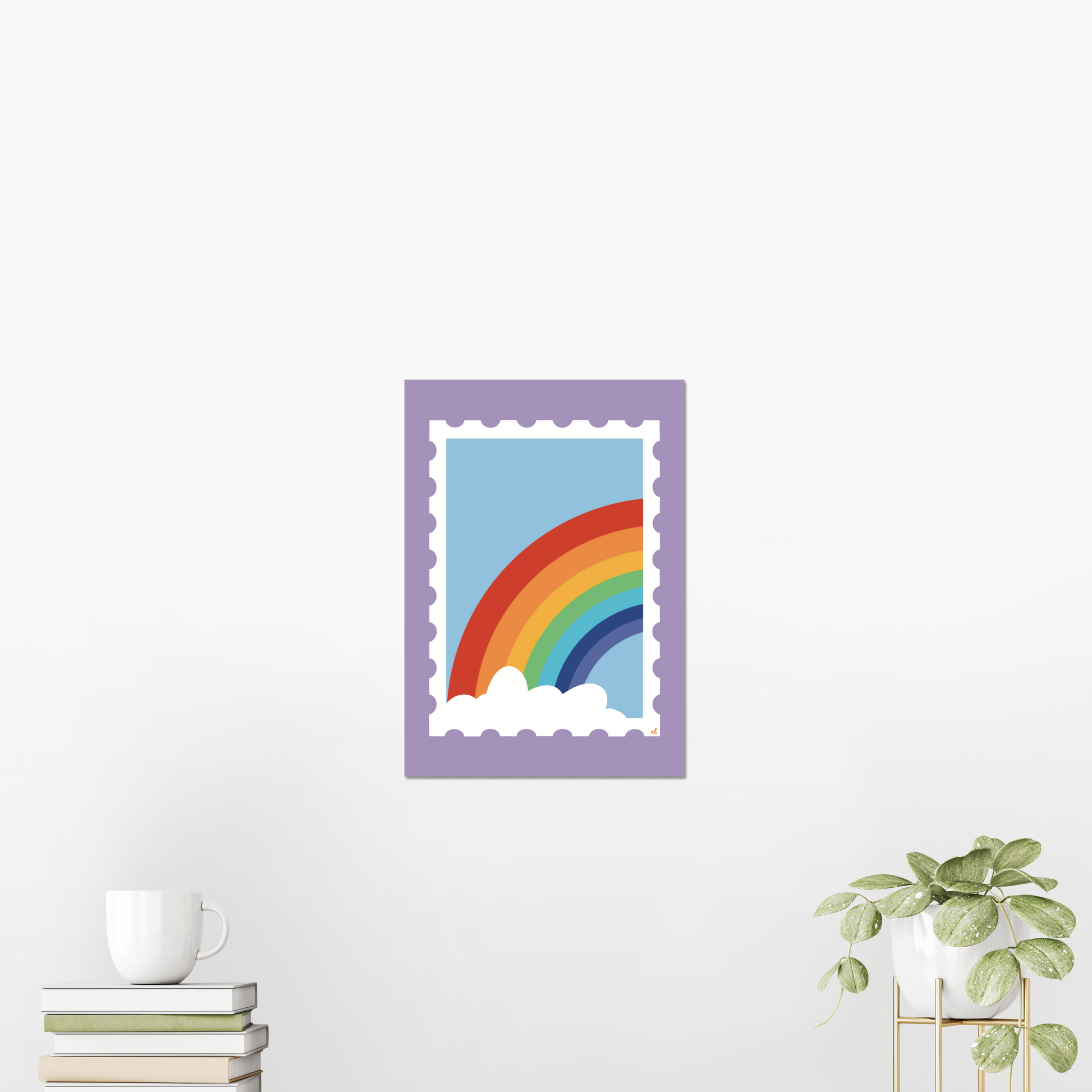 Rainbow / Enfys Giclee Art Print